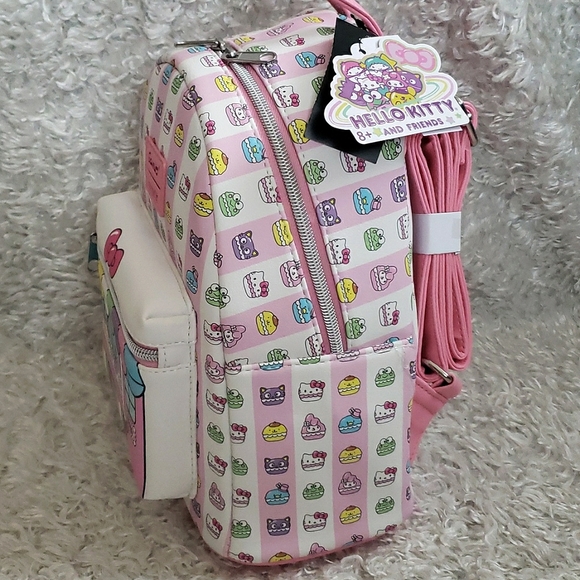 NWT Loungefly Hello Kitty macaroon mini backpack main image 10